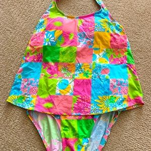 Lilly Pulitzer Maternity Swim Suit SMALL